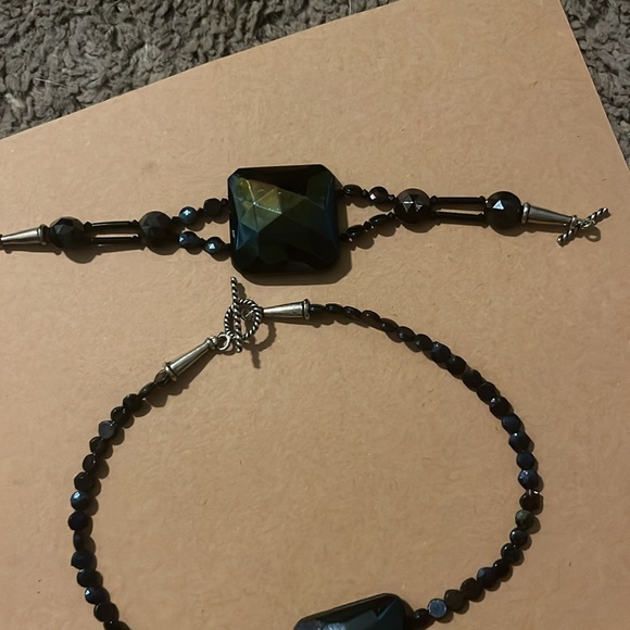 Choker necklace and bracelet set🌸🌸 - Picture 3 of 3